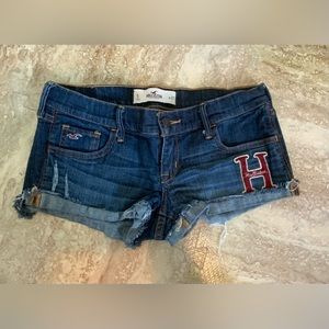 Hollister mini shorts size 5/w27
